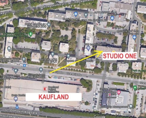 Parking Kaufland garaža - Studio One