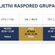 LJETNI RASPORED GRUPA (1.7. – 8.9.2025.)