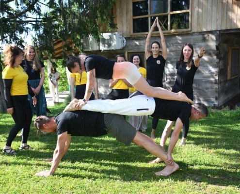 Yoga retreat